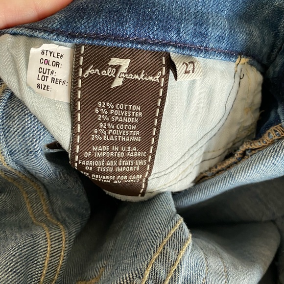 7 For All Mankind Skinny Bootcut - Picture 3 of 4